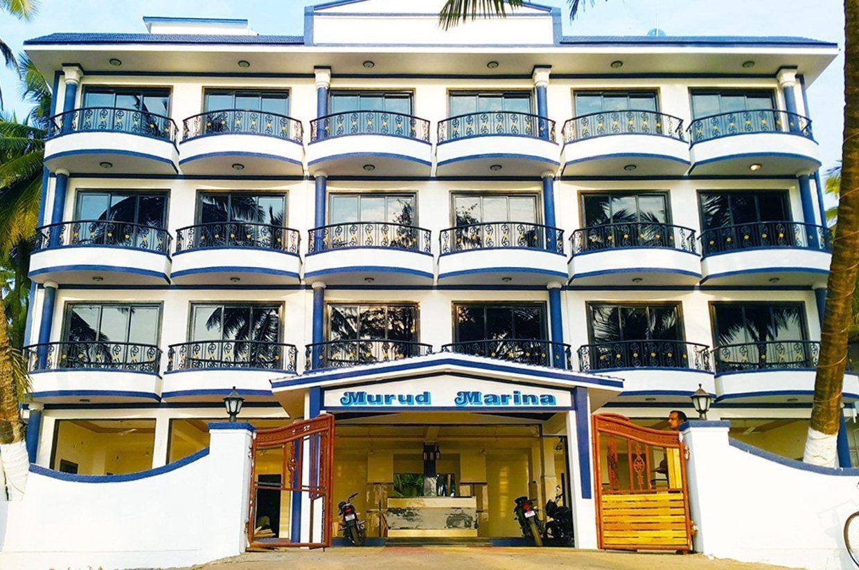 Murud Marina hotel opposite Murud Beach
